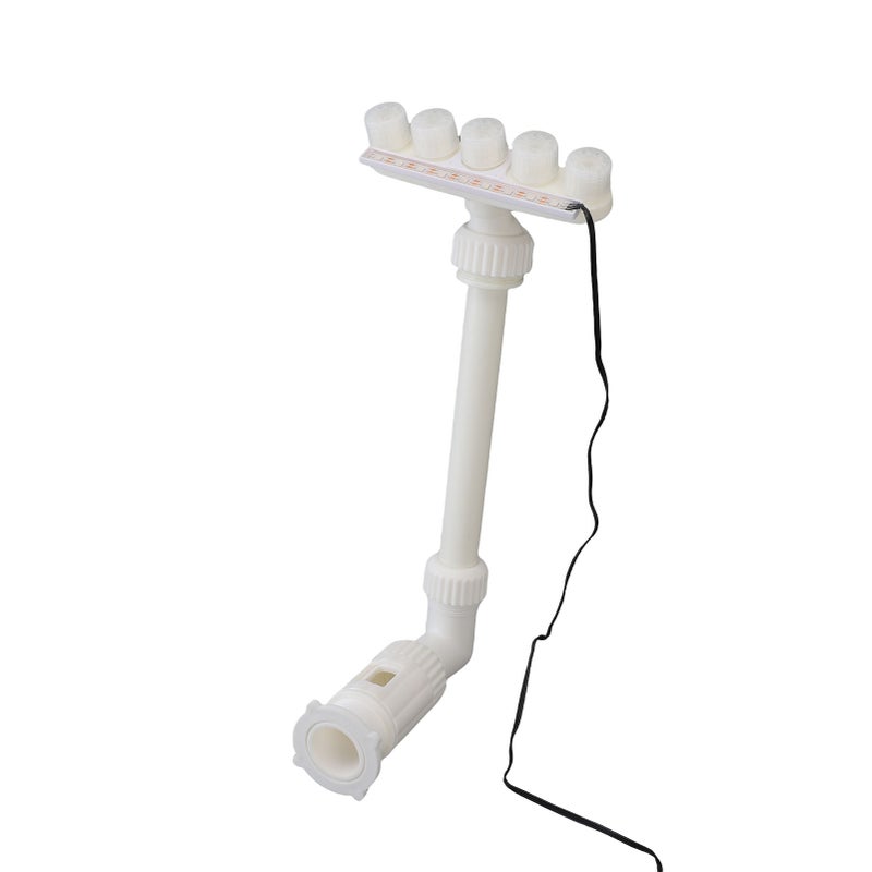Pool Fountain Solar Powered LED RGB Colorful Pool Sprinkler with Remote Control APP for Underground Pond - Image 2