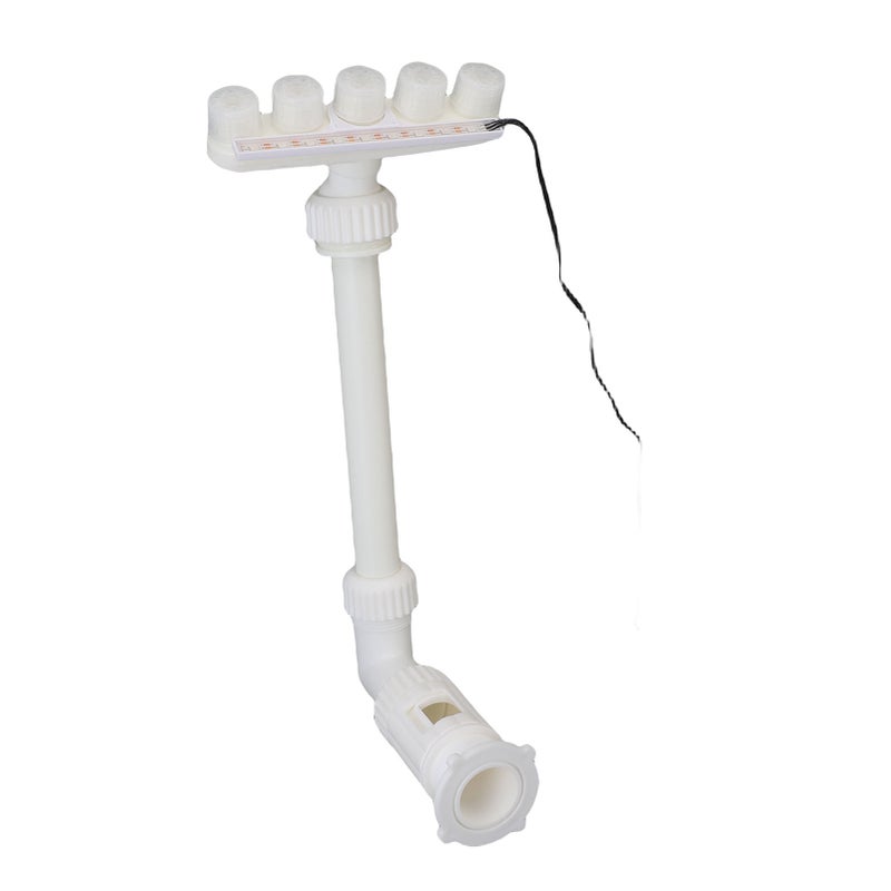 Pool Fountain Solar Powered LED RGB Colorful Pool Sprinkler with Remote Control APP for Underground Pond - Image 5