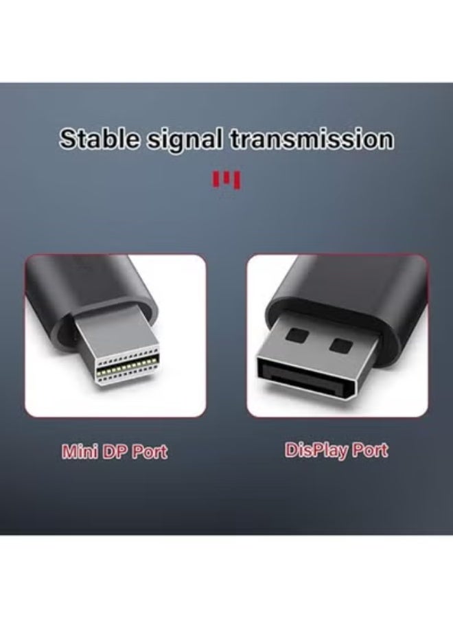 كابل Mini DisplayPort إلى DisplayPort بطول 3 متر – يدعم 4K – عملي ومتوافق مع Thunderbolt – مثالي للاستخدام اليومي - Image 3