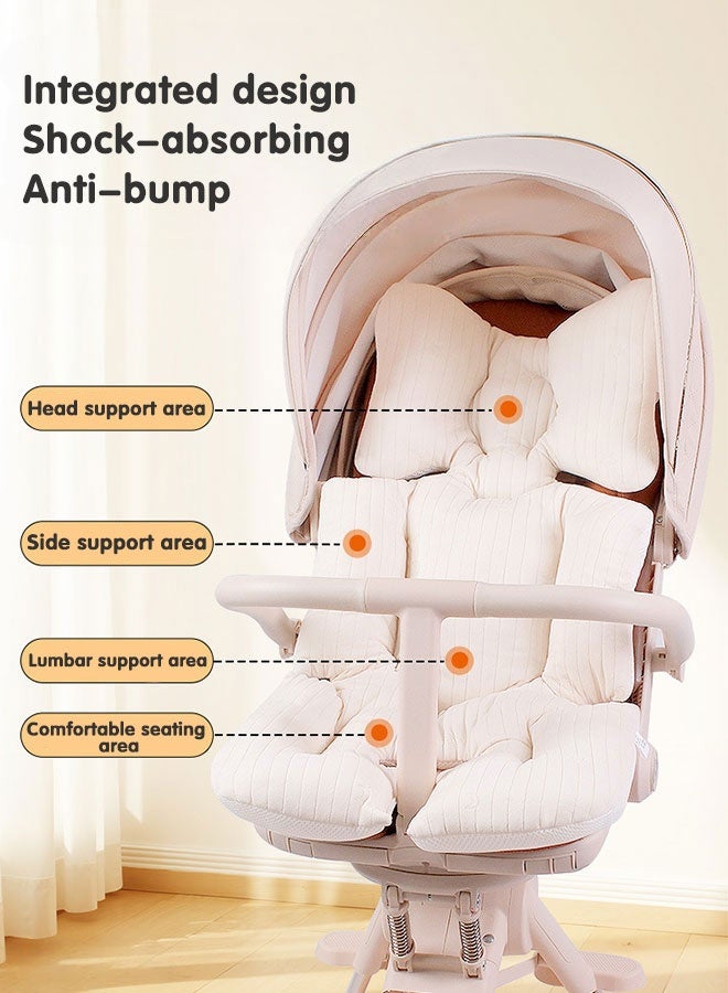 Super ZYouth Baby Stroller Cushion Pad, Non Slip Baby Stroller Seat Liners, Car Seat Cushion for Kids - Image 3