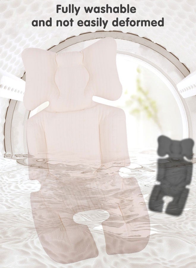 Super ZYouth Baby Stroller Cushion Pad, Non Slip Baby Stroller Seat Liners, Car Seat Cushion for Kids - Image 5