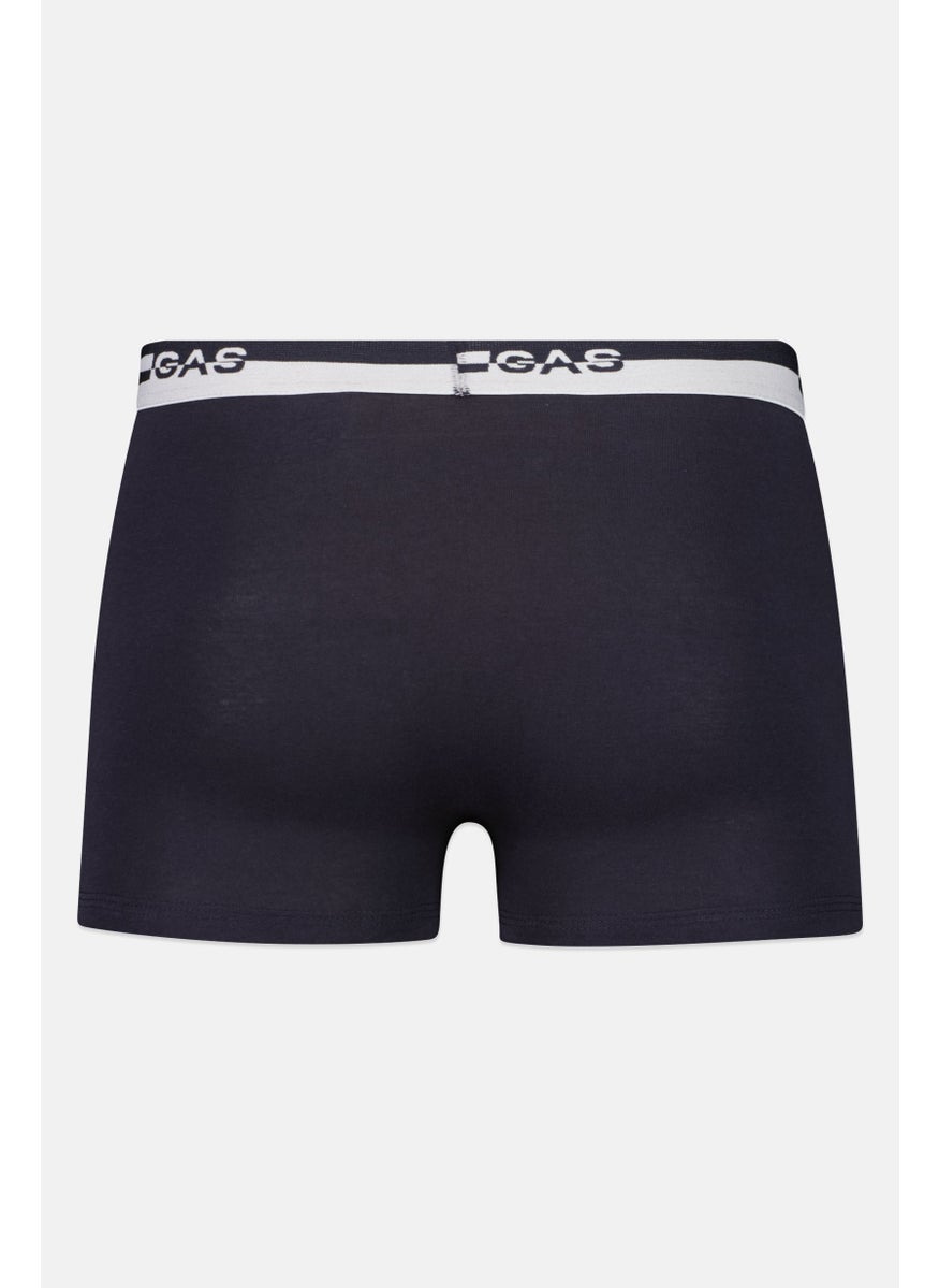 GAS Men Brand Logo Trunk Underwear, Navy  - Image 2