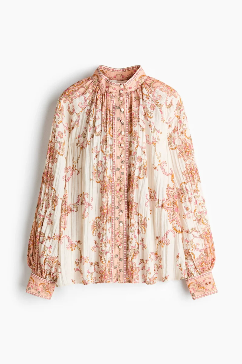 H&M Crinkled blouse