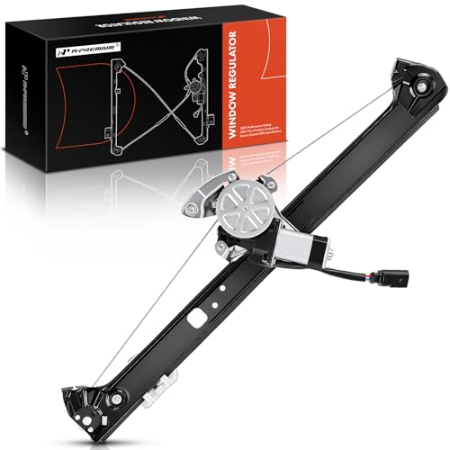 A-Premium Power Window Regulator with Motor Replacement for BMW E53 X5 2000-2006 Rear Right Passenger Side - Image 1