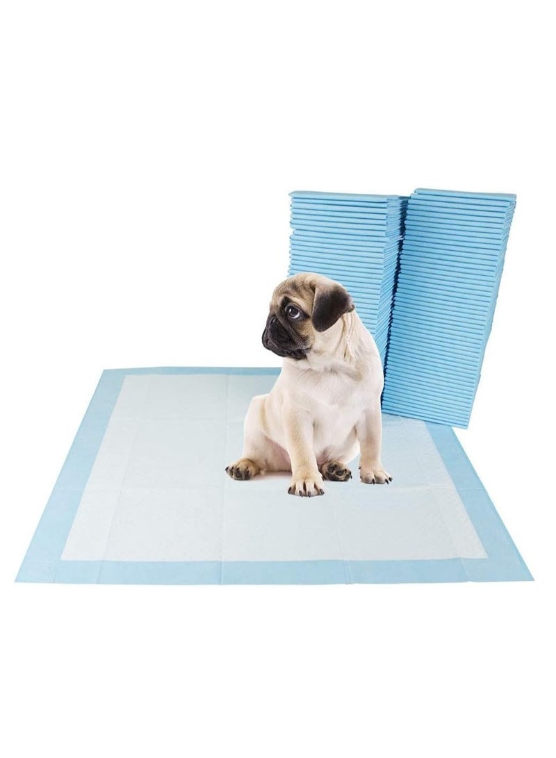 TYCOM dog and puppy training pads 40pcs disposable dog pee pads ultra absorbent leak proof pet underpads dry quickly pee pad for dog cats rabbits or other house training pets 60 60 cm
