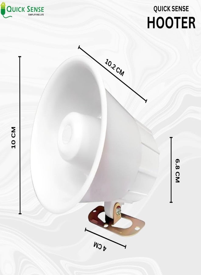 Quick Sense QS-H6 High-Power Electronic Siren | 118 dB ± 2 dB Ultra Loud Alarm | 220V AC Volatge Operating Hooter | Outdoor Spray-Proof Security Siren | Industrial & Warehouse Alert System - Image 3