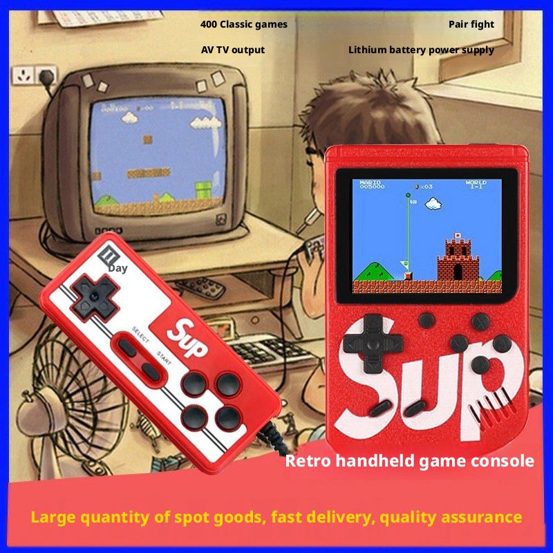 SUP Retro Handheld Game Console 400-in-1 Classic Portable Video Player - Image 4