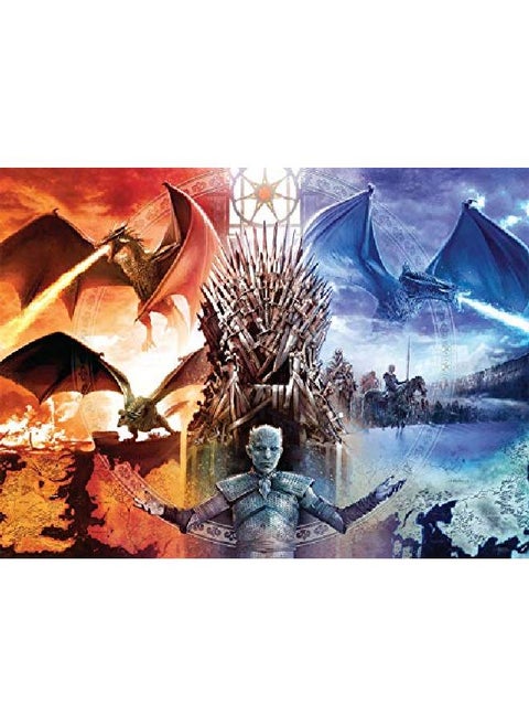 Game Of Thrones: Fire And Ice - 1000 Piece Jigsaw Puzzle