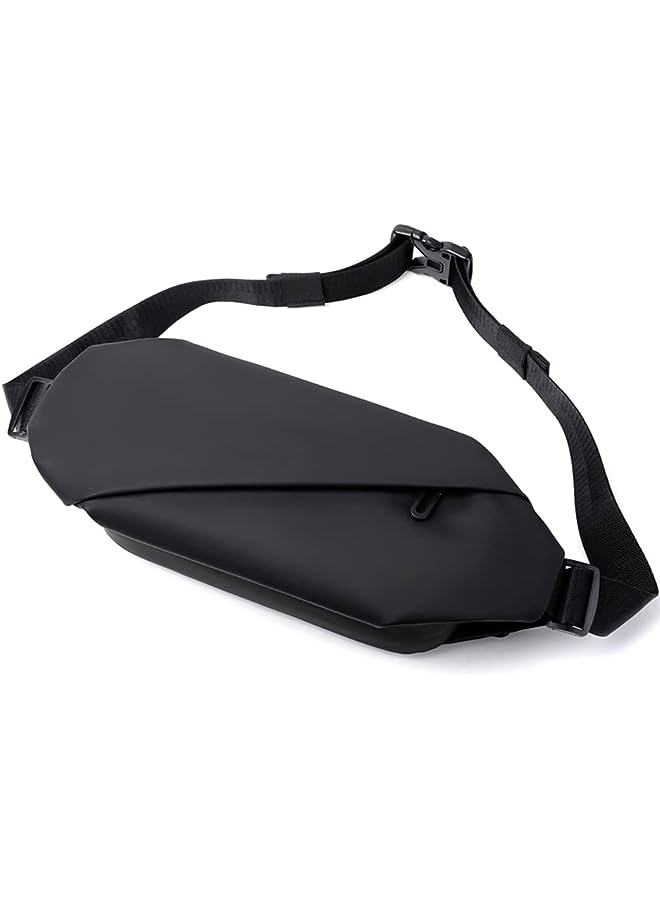 IAF Men's Waist Bag Crossbody Bag Running Multifunctional Chest Bag Sports Casual Single Shoulder Bag Waterproof Shoulder Backpack Bike Sports Bag - Image 1