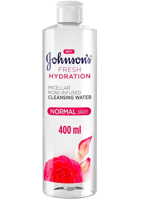 Johnson's Fresh Hydration Micellar Face Cleanser Jelly For Normal Skin 400 Ml