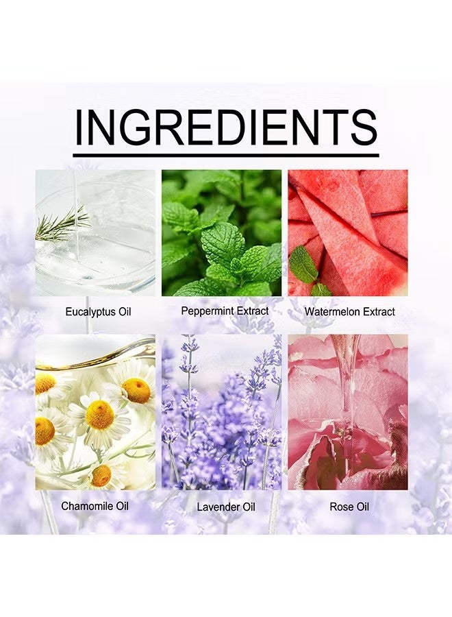 ximonth Shower Steamers Aromatherapy, Shower Bombs Birthday Gifts, Organic With Chamomile Rose Lavender Mint Watermelon Eucalyptus Essential Oil, Vapor Steam Tablets - Relaxation Gifts For Women 7PCS - Image 2