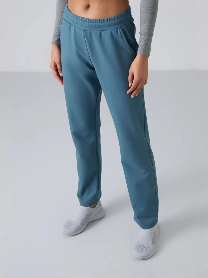 تومي لايف TOMMY Women’s Straight-Leg Fleece Sweatpants
