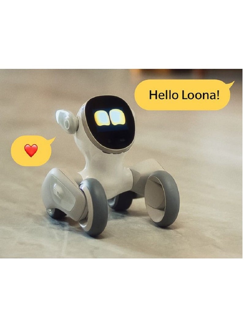Generic - Loona The Petbot: Adorable and Smart Companion Robot Toy, Perfect Playmate- Interactive Robot Gift with Face Recognition and Emotion Intelligence, Perfect for Gifting - Image 1
