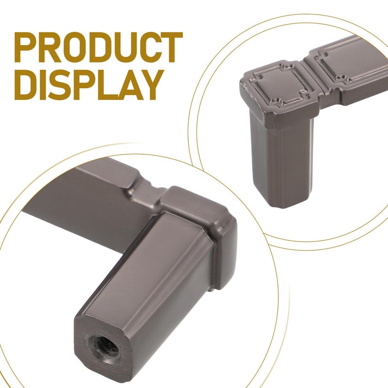 Zinc Alloy Cabinet Handles 2pcs Retro Drawer Pulls for Kitchen Bathroom Furniture - Image 3