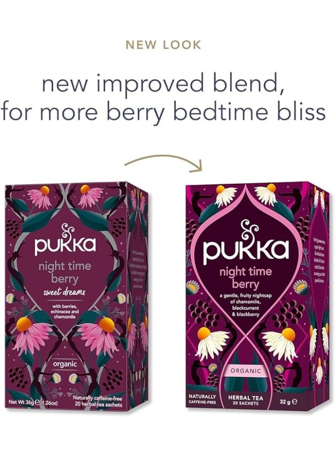 Pukka Organic Herbal Tea Night Time Berry - Image 5