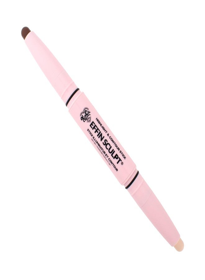 Kimchi Chic KimChiChic Beauty Effn Sculpt Dual-Ended Highlight & Contour Stick, Creamy & Blendable Formula with Mango Seed Butter, Vitamin E & Sweet Almond Oil, Cruelty-Free, Medium - Image 1