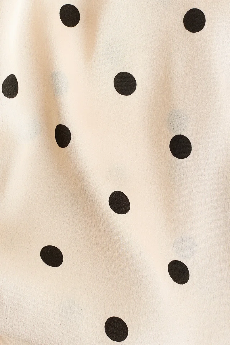 H&M Halterneck satin dress