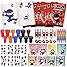 Cinrobiye 72 PCS Ninja Party Favors Set Ninja Coloring Books Bulk Goodie Bag FillersClassroom Reward Prizes Pinata Gift for Ninja Karate Samurai Birthday Party Supplies - Image 3