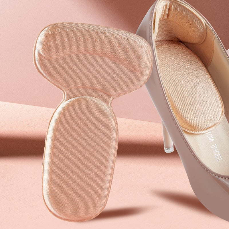 T-Shaped Thickened Heel Pads For Shoes, Suitable For Both Men And Women, Can Adjust Shoe Size To Prevent Slipping, Suitable For Sandals, Half-Pad, Thickened And Comfortable - Image 2