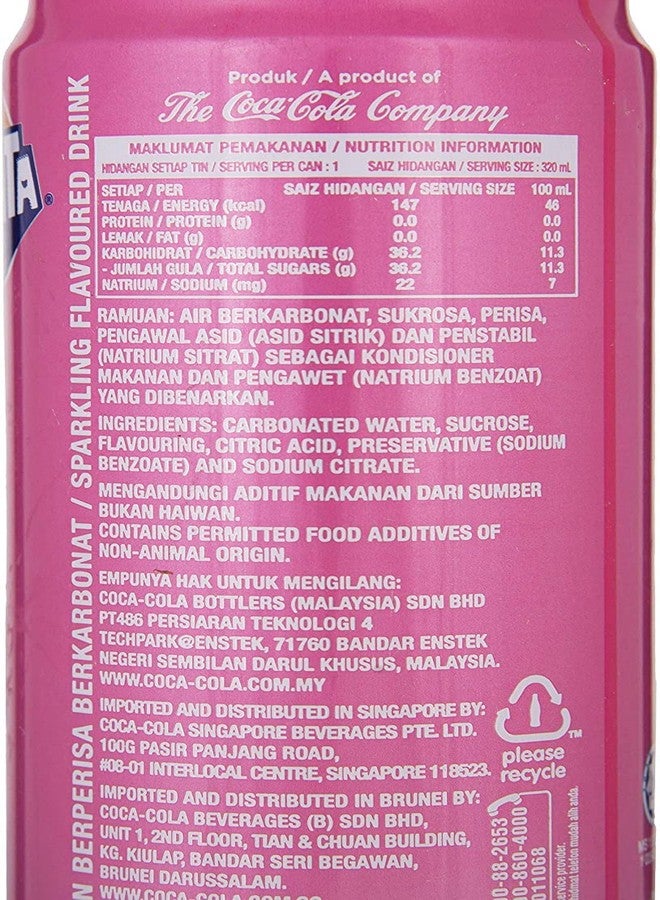 Fanta Lychee Flavoured Drink, 6 X 320 Ml, Vegetarian - Image 3