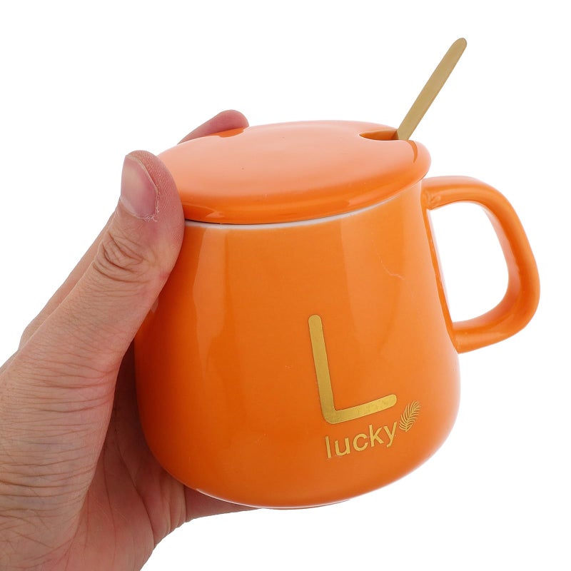 Orange USB Electric Heating Mug Portable Coffee Warmer Auto Shut Off Travel Mug - Image 5