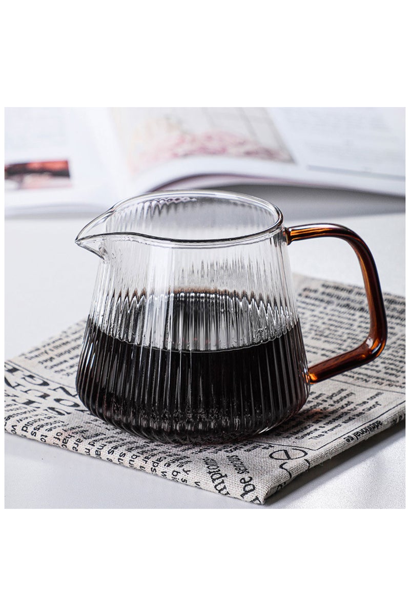 ميبرو ابريق تقديم قهوه زجاجي من تشكيلة V60 أبيض 500ملليلتر - Image 2