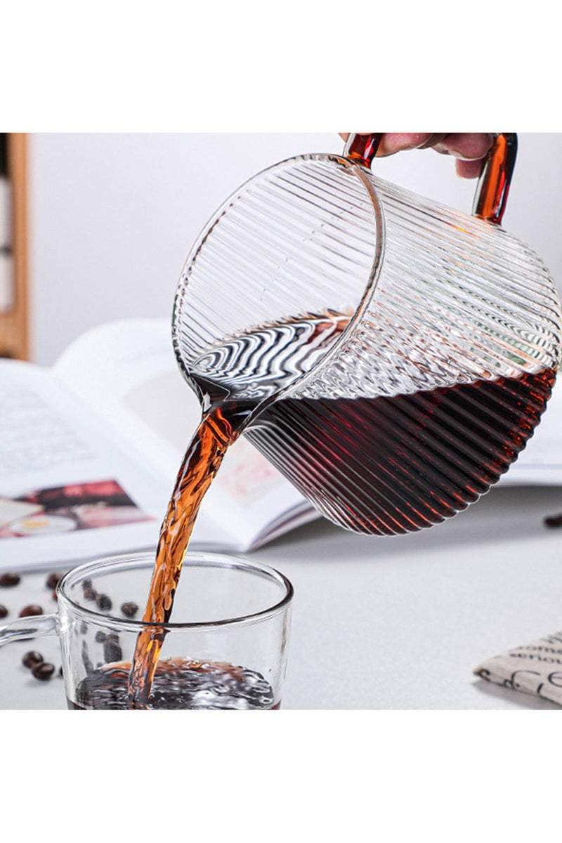 ميبرو ابريق تقديم قهوه زجاجي من تشكيلة V60 أبيض 500ملليلتر - Image 5