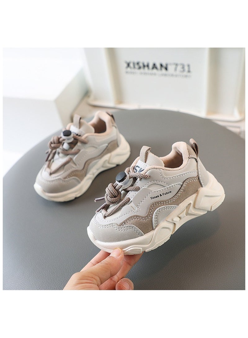 Kids Shoes Boys And Girls Sneakers Soft Sole Baby Shoes Running Shoes For Children - Image 1