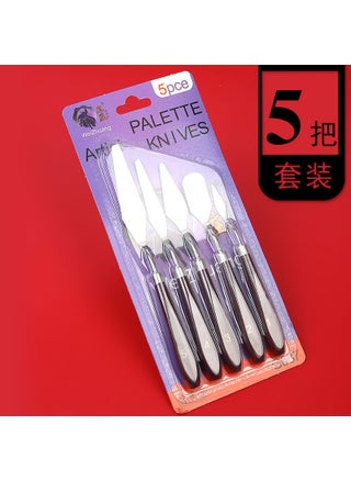 Artistic Acrylic Paint Palette Knife5 PCs suit scraper (Weizhuang paper card packaging) 5 PCs suit scraper (Weizhuang paper card packaging) - pzsku/ZB6D7DF49FD0D557FFA76Z/45/1746224764/79079d18-8ee0-4ca5-8d6f-1381f138d8da