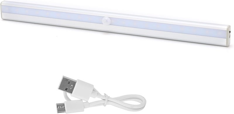 ZJchao Closet Lights, Closet Light Bar for Room ABS and Aluminium Alloy with 20 LED for Wardrobe (White Lighting) - Image 5