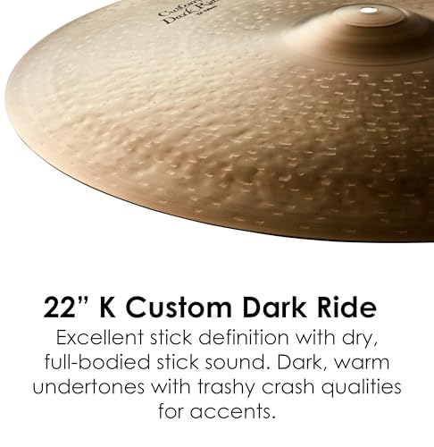 Zildjian صنج زيلجيان K كاستم دارك رايد - 22 بوصة - Image 3