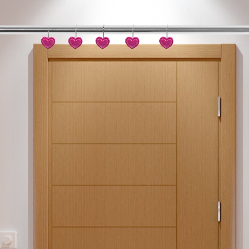 12pcs Decorative Shower Curtain Rod Hooks Hangers Replacement Curtain Hanging - Image 3
