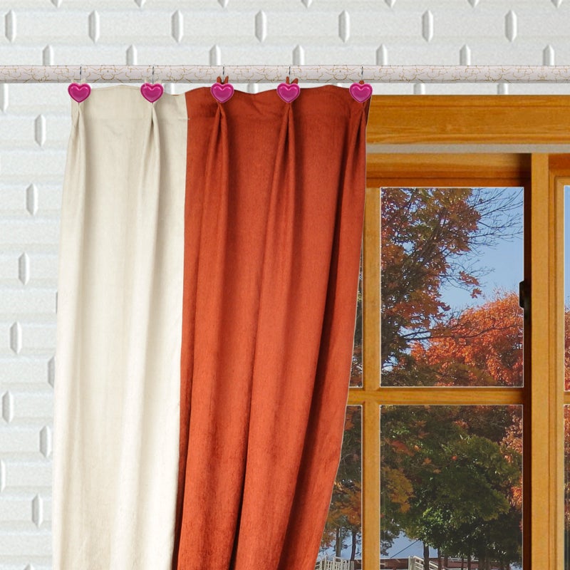 12pcs Decorative Shower Curtain Rod Hooks Hangers Replacement Curtain Hanging - Image 5