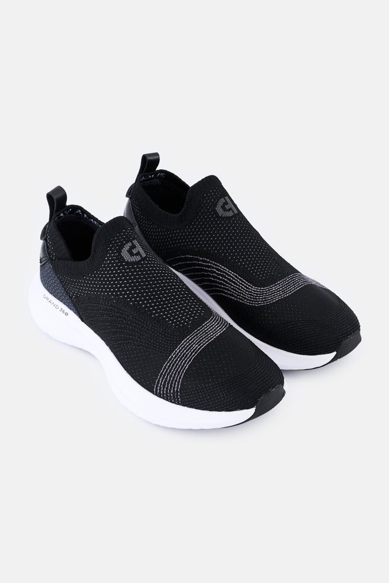 COLE HAAN Women Wide ZG Motion Connect Slip On Casual Shoes, Black - Image 2