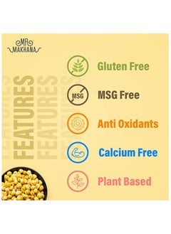 Mr Makhana Cheezy Peezy Popped Lotus Seeds 25 Grams  - Image 3