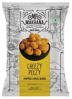 Mr Makhana Cheezy Peezy Popped Lotus Seeds 25 Grams  - Image 1
