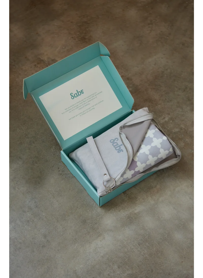 Sabr Compact Foldable Travel Prayer Mat