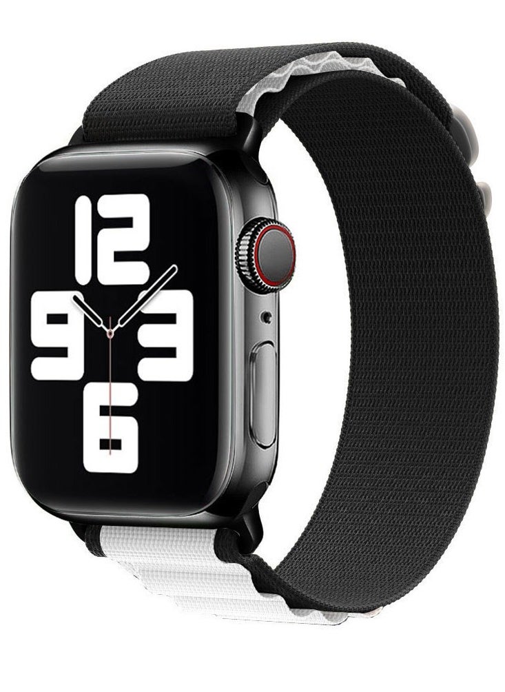 Generic Alpine Loop Band For Apple Watch Band 38mm/40mm/41mm Nylon Woven Sport Strap Compatible with iWatch Series 7/SE/6/5/4/3/2/1 Adjustable Strap  - Image 3