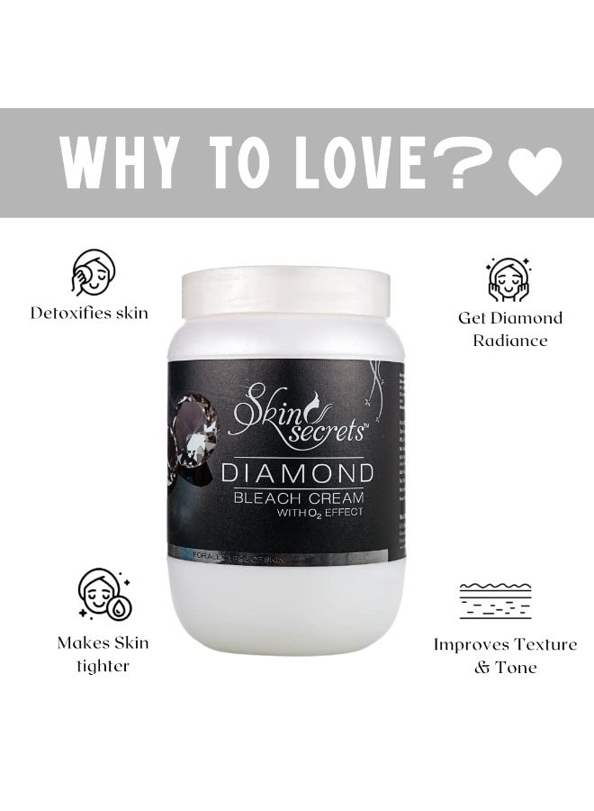 Skin Secrets Diamond Bleach with Diamond Dust & Licorice Extract (1000gm) - Image 3