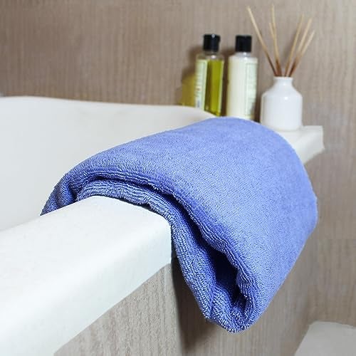 HEELIUM Bamboo Bath Towel | 3X Softer & Quick Drying | 400 GSM -140 X 70 Cm, Multi - Image 5