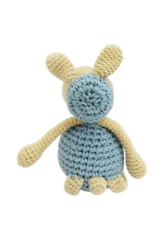 Happy Threads Handmade Crocheted Sheep (5 inch) – Blue | Crochet Toys | Child Safe | for Babies 6 Months & Above | Dolls for Boys/Girls| For Birthday Gift | Decorative Items for Room  - Image 2