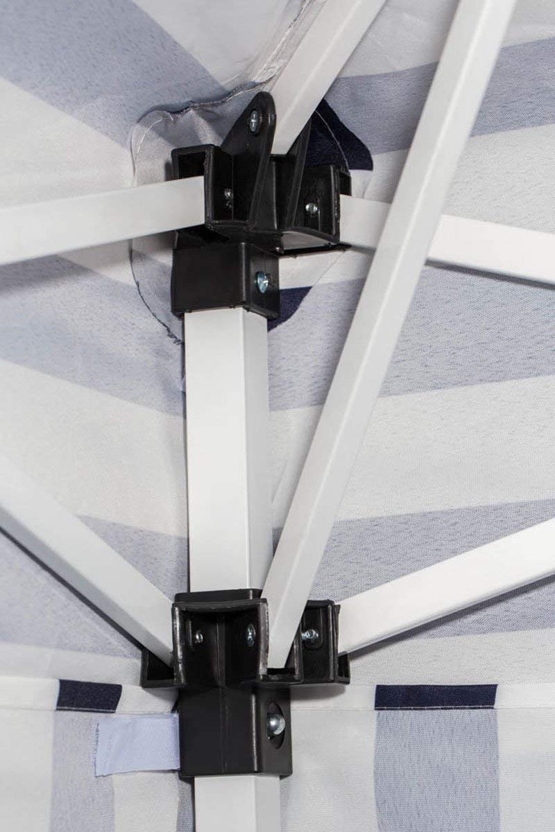 Impact Canopy Impact 4'x4' Pop up Changing Dressing Room, Black and White - Image 2