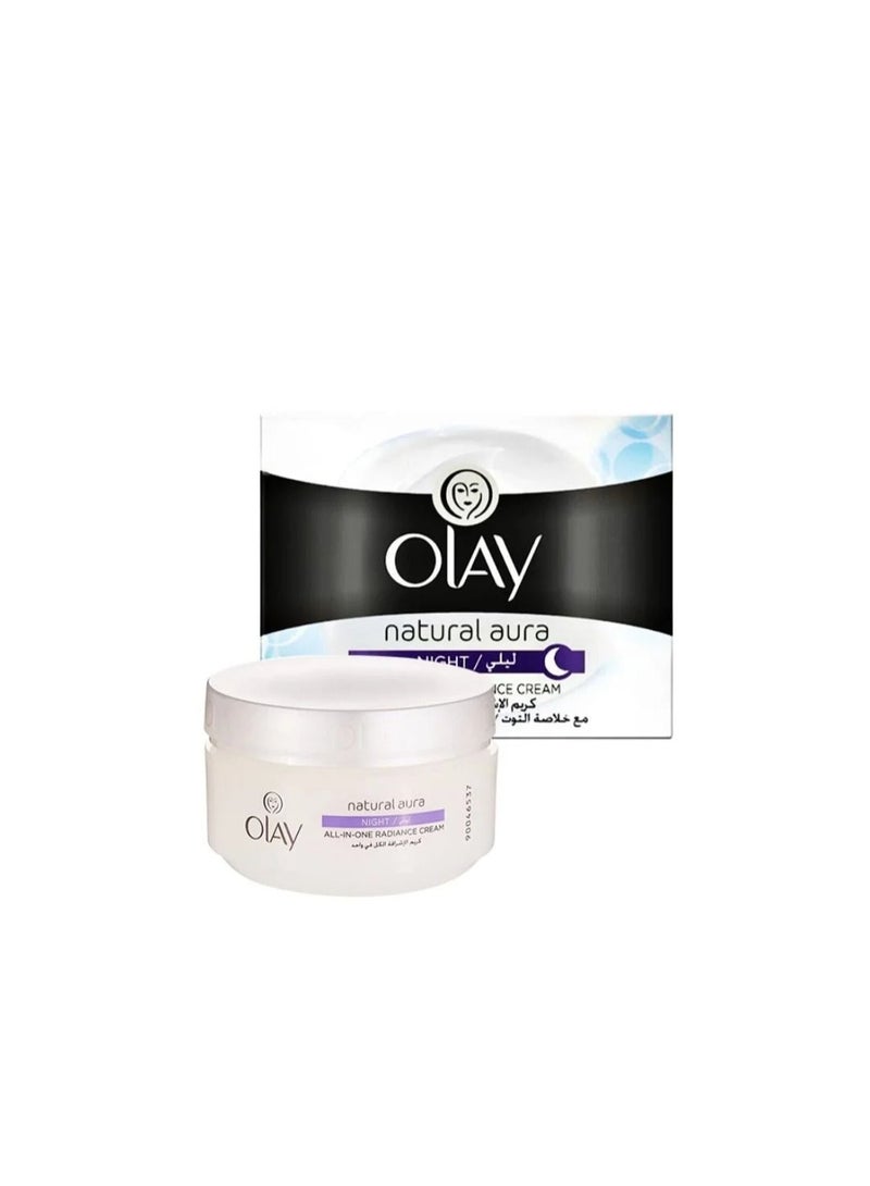 Olay Pack Of 2 Natural Day And Night Cream SPF15 50g - Image 3