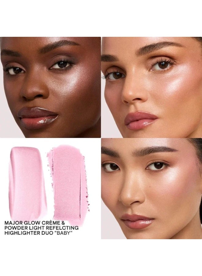 Patrick Ta Major Glow Crème & Powder Light Reflecting Translucent Highlighter Duo - Image 2