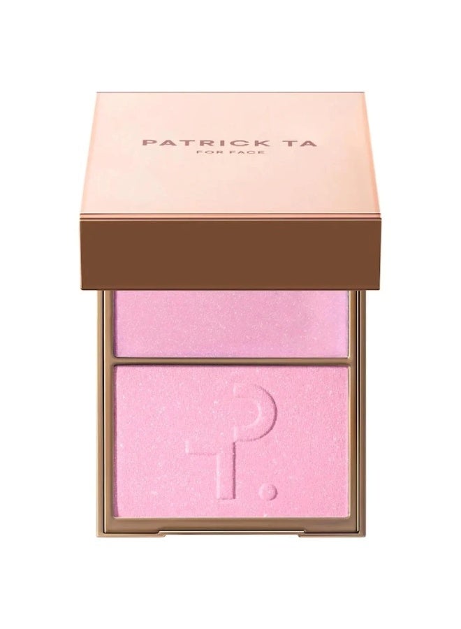 Patrick Ta Major Glow Crème & Powder Light Reflecting Translucent Highlighter Duo - Image 1