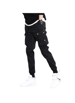 Men's Cargo Pants Casual Pants Loose Fit Ankle-Tied with Elastic Drawstring Suitable for Various Body Types Casual and Trendy