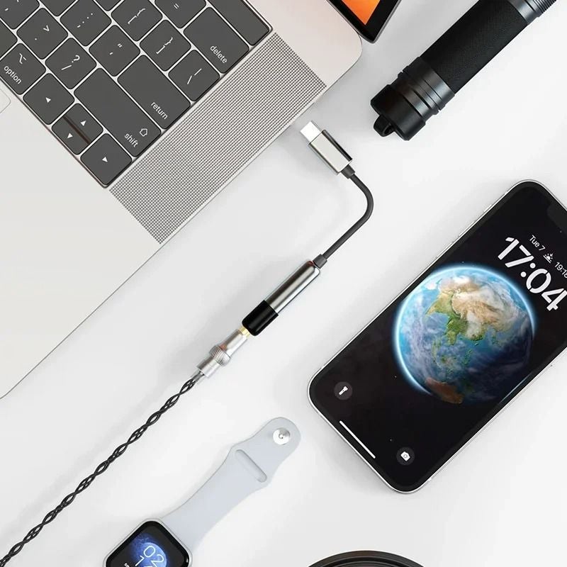 UA Shanling UA Mini USB DAC Headphone Amplifier, Usb-c to 3.5mm Adapter Dongle, Cs43131 Hi-Res Audio Dsd256, for Android iOS - Image 2