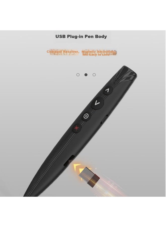 Noomya X7 High-power Green Laser Pointer, Multi-functional Page-turning Pen For Whiteboard And Lcd Screen, Teacher's Interactive Whiteboard Writing Tool, Digital Laser Focusing Magnifier - Image 2