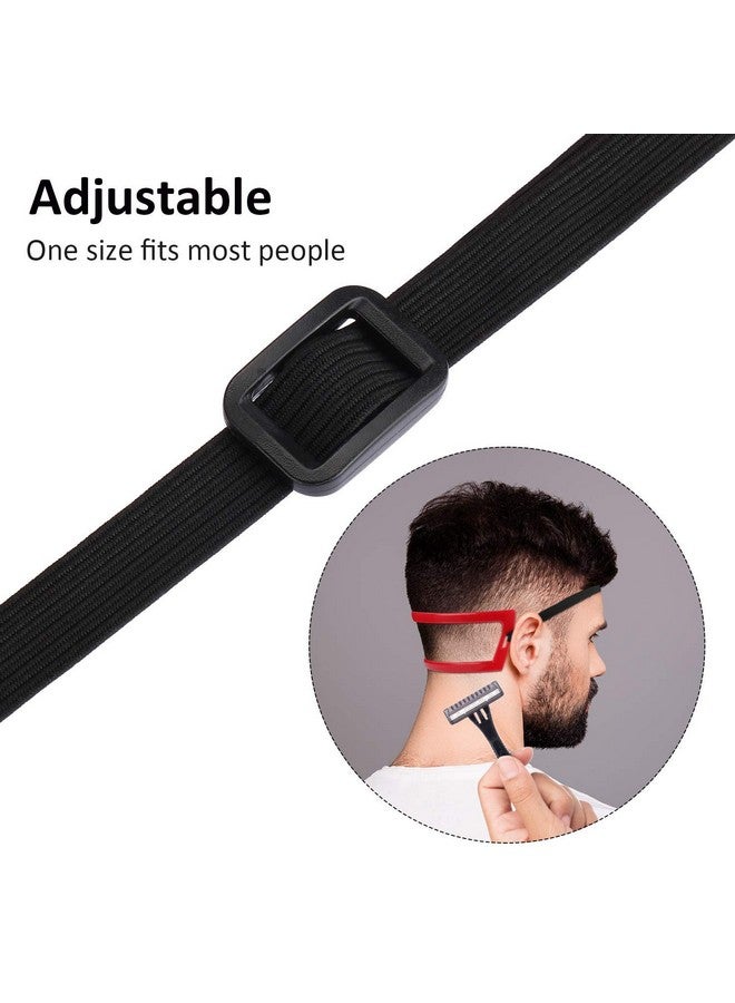 TIANWEI Neck Hair Guide Neckline Shaving Template Hairline And Hair Trimming Guide Hairline Shaping Tool Neck Hair Shaving Template Shaping Edge Up Your Straight Haircut Tool  - Image 5