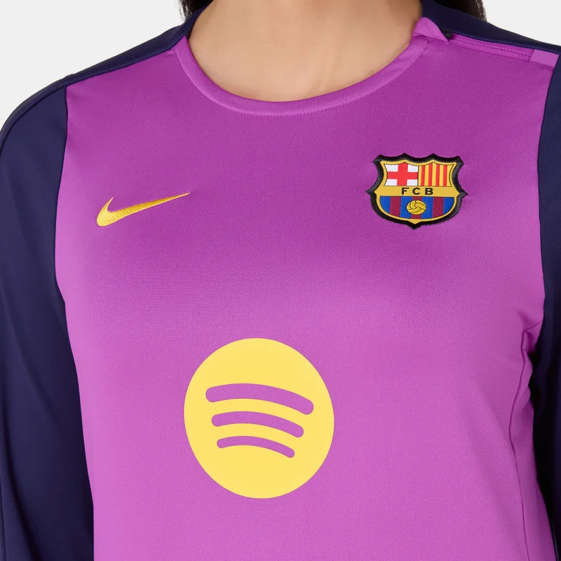 Nike Blue Women's FC Barcelona Strike Football Top for Women | Best Price UAE